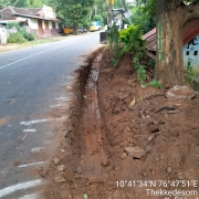 Road restoration work