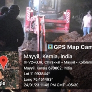 Pipe laying along Mayyil KRFB Road