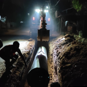 Trippangottur&Adjoining Panchayaths common Gravity Pipe laying