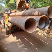 JJM KUNNOTHUPARAMBU GP DISTRBUTION DI PIPE LAYING