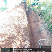 earth excavation & pipe laying