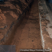 Earth compaction along Mayyil KRFB Road 