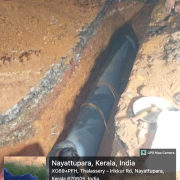 500 mm gravity crossing at Karadi