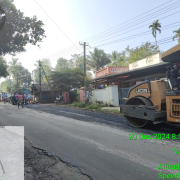 Road restoration  work