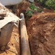 pipe line work