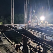 Katoor 12LL OHSR -Third brace beam concreting