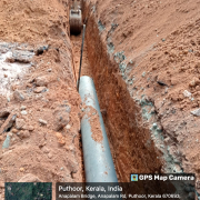 JJM KUNNOTHUPARAMBA DISTRIBUTION PIPE LAYING(DI,350mm)