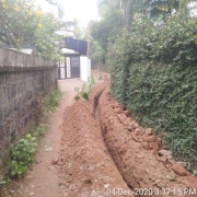 Pipe  laying work