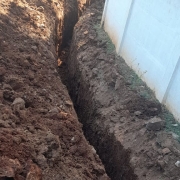 90mm pvc pipe 8 kg  pipe line laying work 