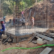 1 LL GLSR at Kanhiradmala-Base slab RCC