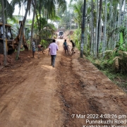 Cherani to thadaparamba pumping main work 