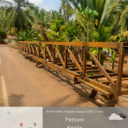 Steel bridge construction at Marappalam