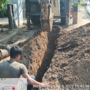 Laying of 200 DI 