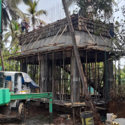 Construction of 0.7LL OHSR cump Pump House at Panayathamparamba