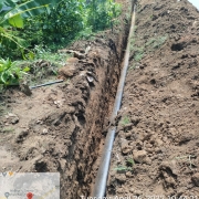Laying of 200mm DI
