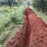 90mm PVC Laying