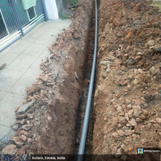 90mm ,6kg  pipe laying at Cheemarakulam - vishnuthukavu  