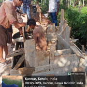 AIR VALVE CHAMBER CONCRETE WORK at Kodolipram-Pulpekari