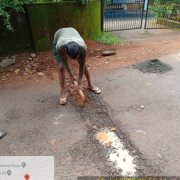 ROAD CUTTING CONCRETE