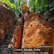 Trippangottur & Adjoining Panchayaths Common Gravity Pipe laying