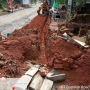 pipe laying work