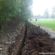 160mm PVC laying