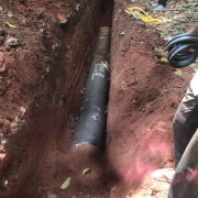 400 mm DI Gravity main -Chirakkal-Kattampally-Mayyil-Kololam Road