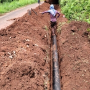 200 mm DI Gravity main-