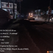 500 mm DI gravity laying at Mayyil KRFB Road 