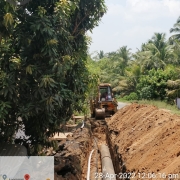 250mm,450mm DI K9 PIPE LAYING WORK