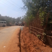 Road restoration work