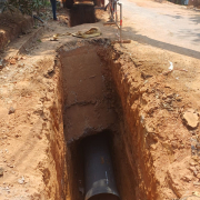 Trippangottur&Adjoining Panchayaths common Gravity Pipe laying