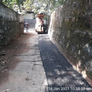 BT Road reformation work