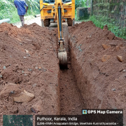 JJM KUNNOTHUPARAMBA DISTRIBUTION PIPE LAYING(DI,350mm)
