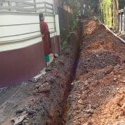 NEW MAHI PANCHAYATH DISTRIBUTION PIPE LAYING