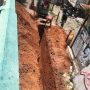 SSB Toilet MH Pipe Laying