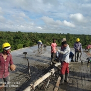 Concreting of Roof Slab on 25/07/2021