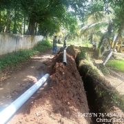 450mmDI, 500mmDI pipe linking work