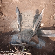 500 mm gravity near keecheri-anchor block concrete