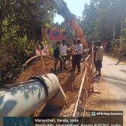 Trippangottur&Adjoining Panchayaths common Gravity Pipe laying