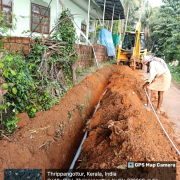 JJM TRIPPANGOTTUR DISTRIBUTION PIPE LAYING