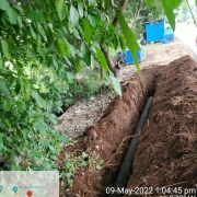 300mm DI k9 pipe laying