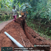 JJM KUNNOTHUPARAMBA DISTRIBUTION PIPE LAYING