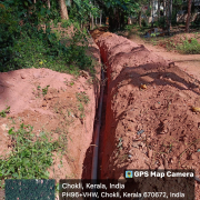 JJM CHOKLI Distribution Pipe Laying