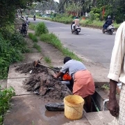 Interconnection work at beach area
