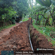 JJM KUNNOTHUPARAMBA DISTRIBUTION PIPE LAYING