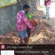 Alappuzha Municipality Amruth 2.0 ward 33 interconnection work started