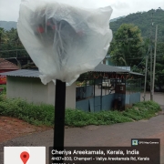 Survey work in Eruvessy panchayath is in progress.