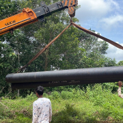 DI PIPE UNLOADING @ MANGATTIDAM GP