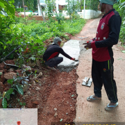 ROAD BT CUTTING CONCRETE WORK
